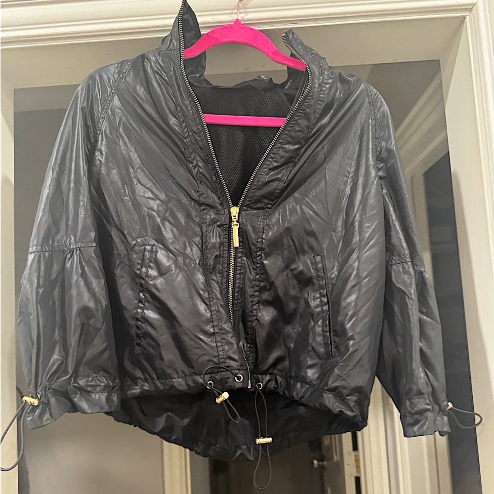 G.I.L.I Got It Love It Black Windbreaker Bomber Jacket (Size 2)🖤🖤